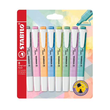 STABILO swing cool pastel 8er Karton Etui – Ansicht 1