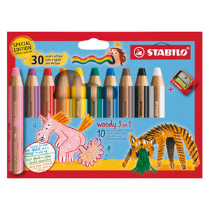 STABILO woody 3in1 10er ET/Sharp 30yrs – Ansicht 1