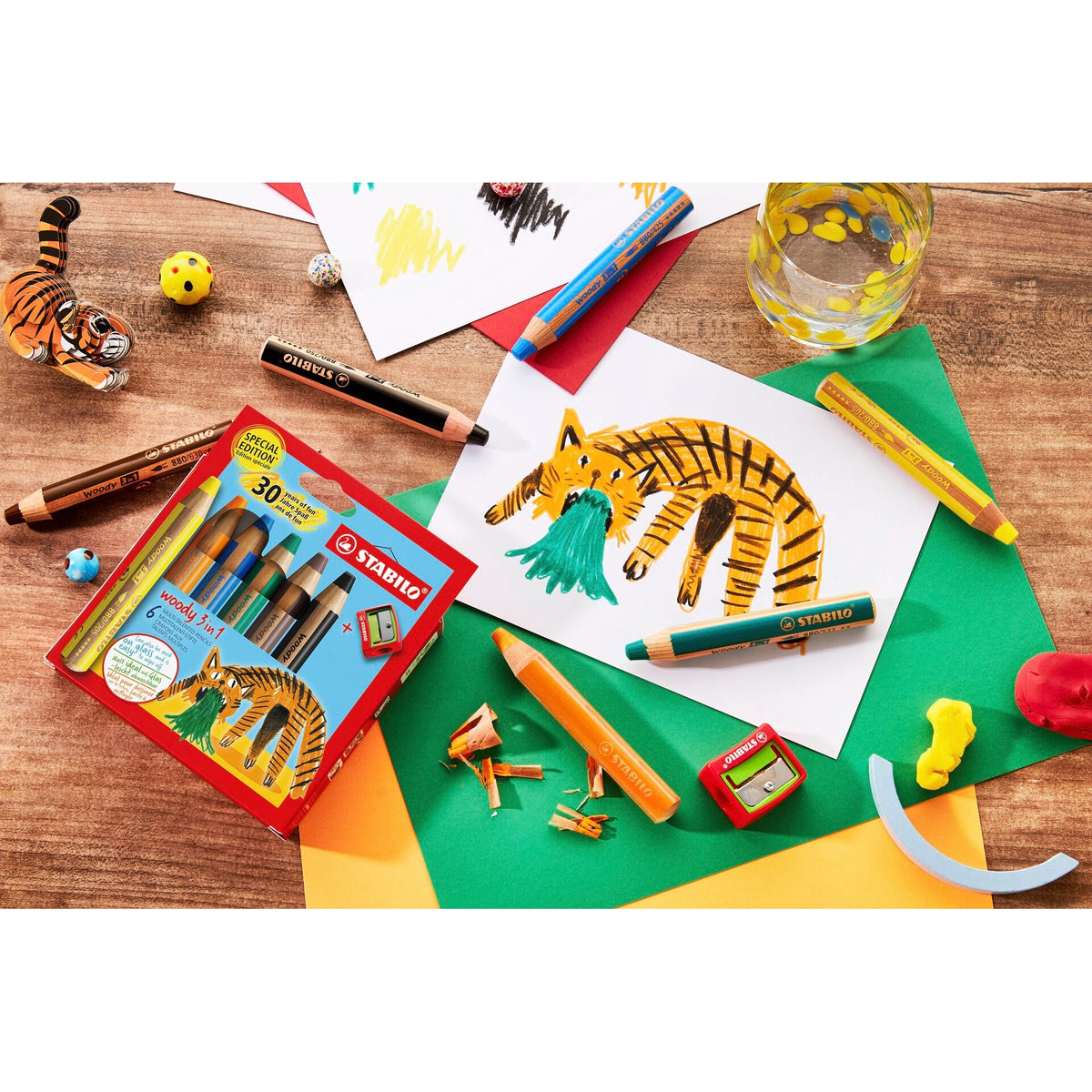 STABILO woody 3in1 6er ET/Sharp Tiger – Ansicht 4