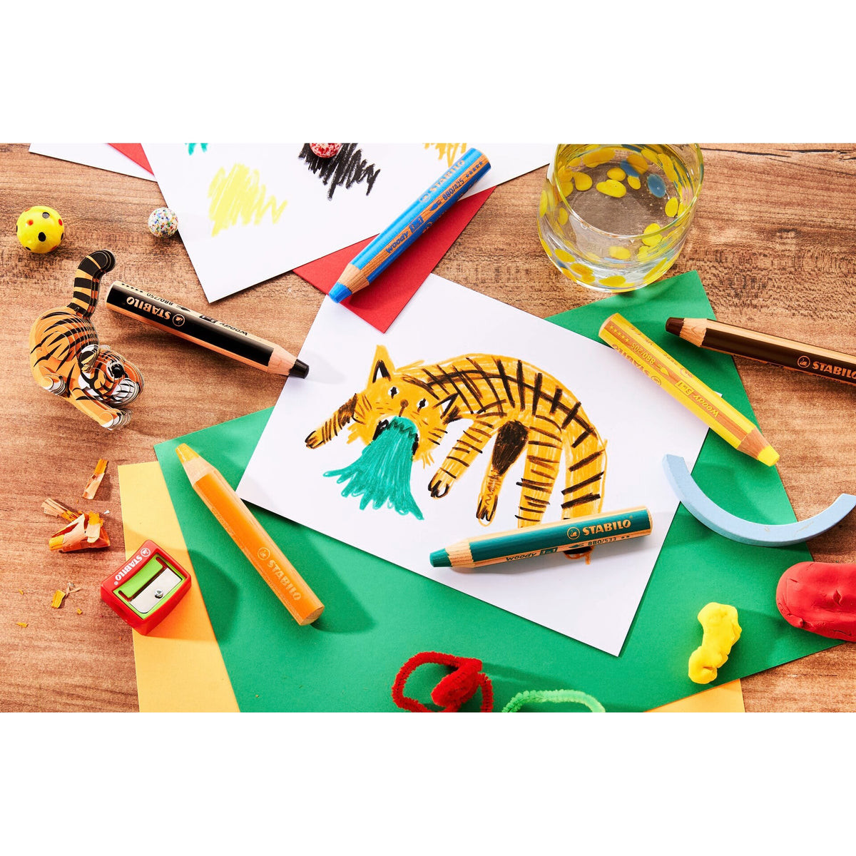 STABILO woody 3in1 6er ET/Sharp Tiger – Ansicht 5