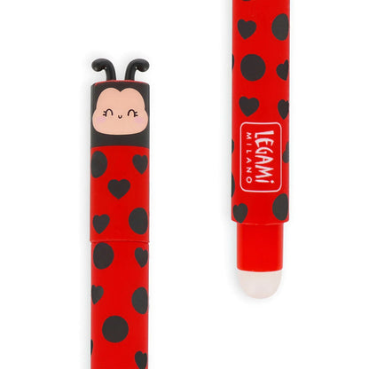 Legami Erasable Gel Pen Ladybug