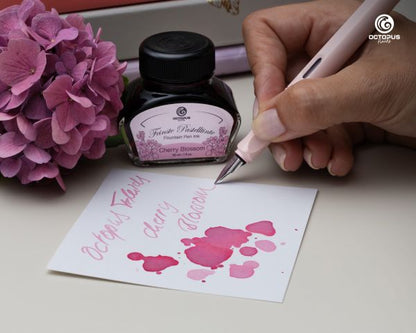 Octopus Fluids GmbH Fountain Pen Ink Octopus Fluids Pastel Fountain Pen Inks Pastel Pink Cherry Blossom 30 ml