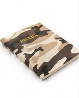 PRADA Ricambio Notizbuch Travel Journal Sabbia Camouflage