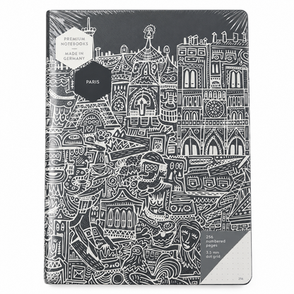 Nuuna, Notebook Graphic L, Paris A5 dotted
