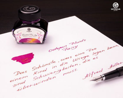 Octopus Fluids Füllhaltertinte Sheen Ink Kollektion Fairy Violett Ltd. Edt. 30 ml
