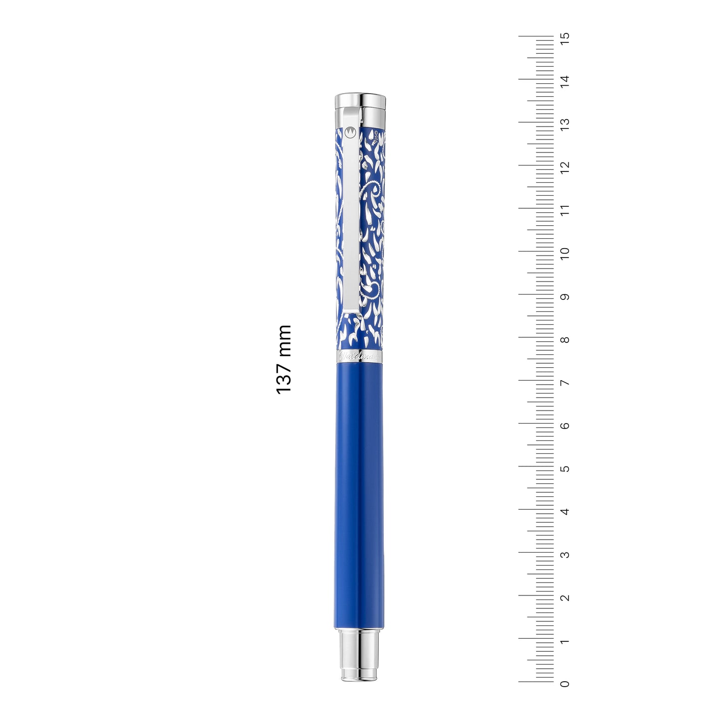 Waldmann, Füller Xetra Vienna Special Ed. Handgravur, 18K Feder, blau