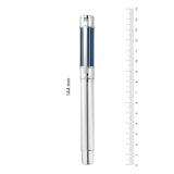 Waldmann, Füller Commander 23, weite Linien, Nachblau
