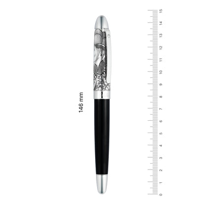 Waldmann Füller Legacy One Silber, 18Kt, schwarz