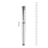 Waldmann, Füller Tango, Pyramid, ruthenium-plattiert, silber