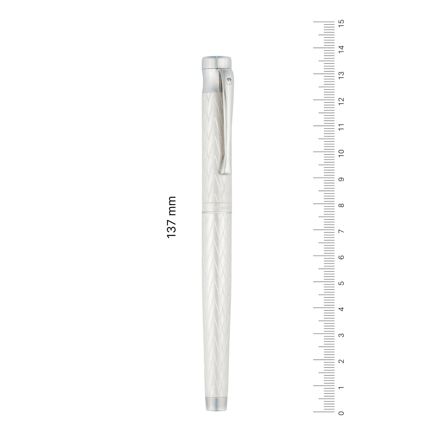 Waldmann Aura Day Fountain Pen, Silver, 18K, Matte Silver