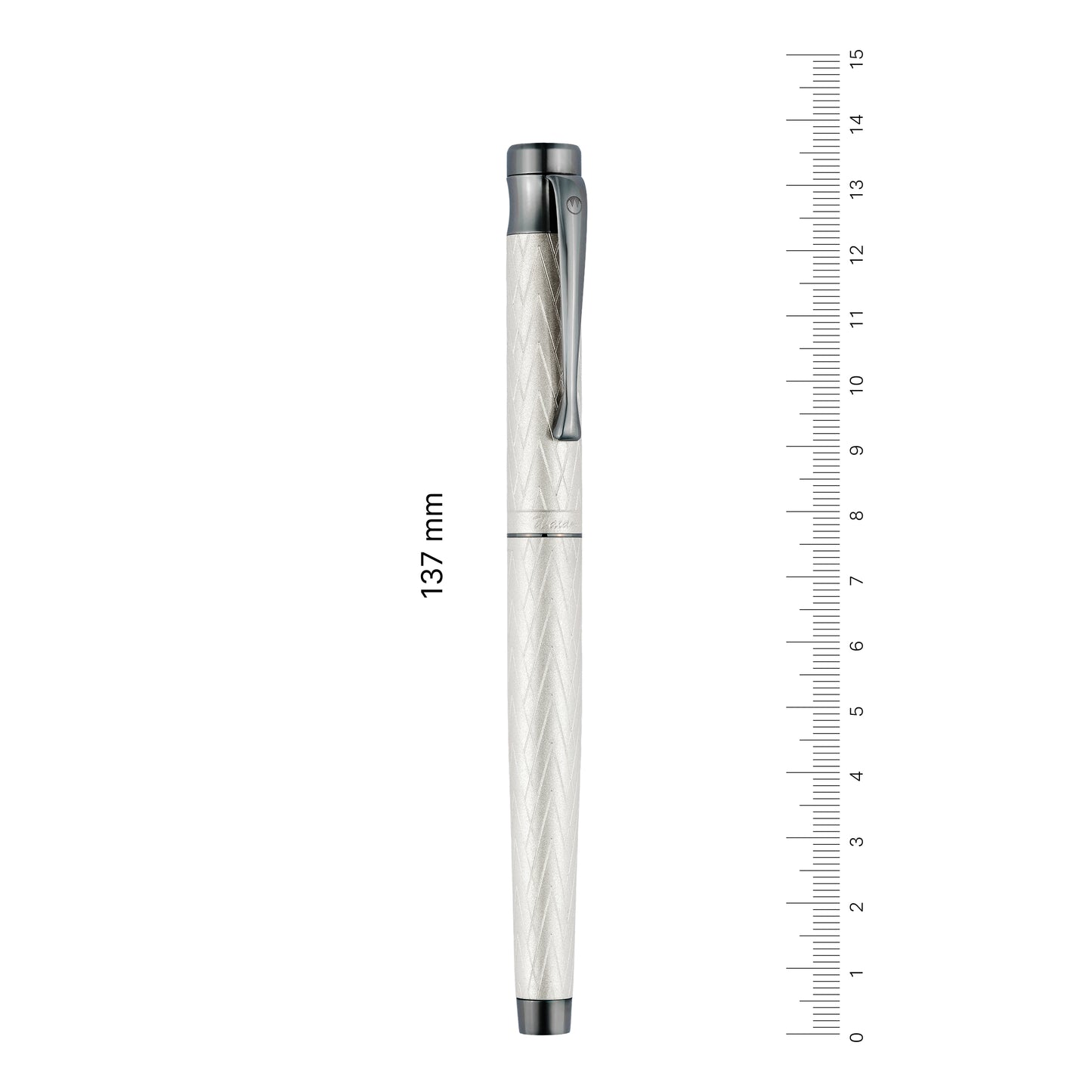 Waldmann Füller Aura Night, Silber, 18Kt, mattiertes-Silber