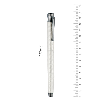 Waldmann Füller Aura Night, Silber, 18Kt, mattiertes-Silber