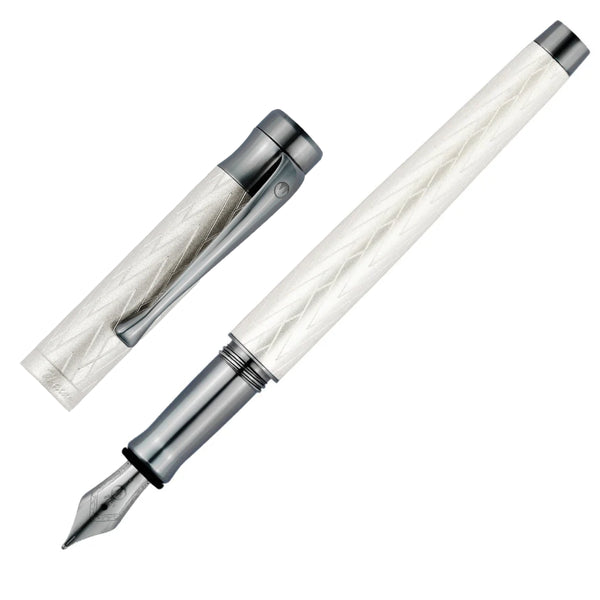Waldmann Füller Aura Night, Silber, mattiertes-Silber