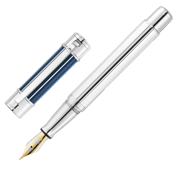 Waldmann, Füller Commander 23, weite Linien, 18K Feder, Nachblau