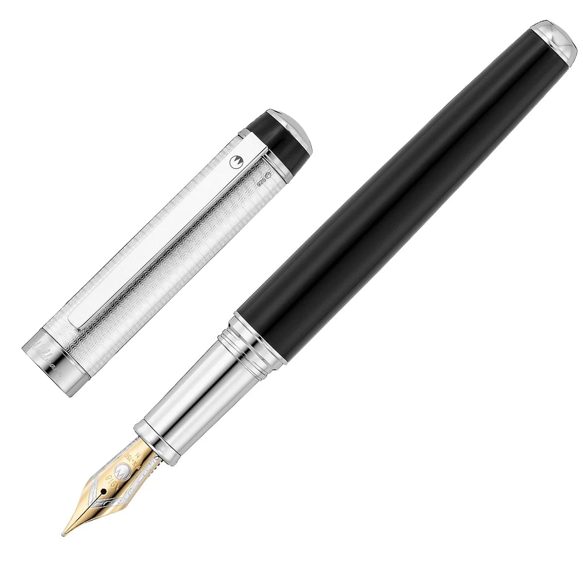 Waldmann, Grandeur Fountain Pen, 18K Nib, black