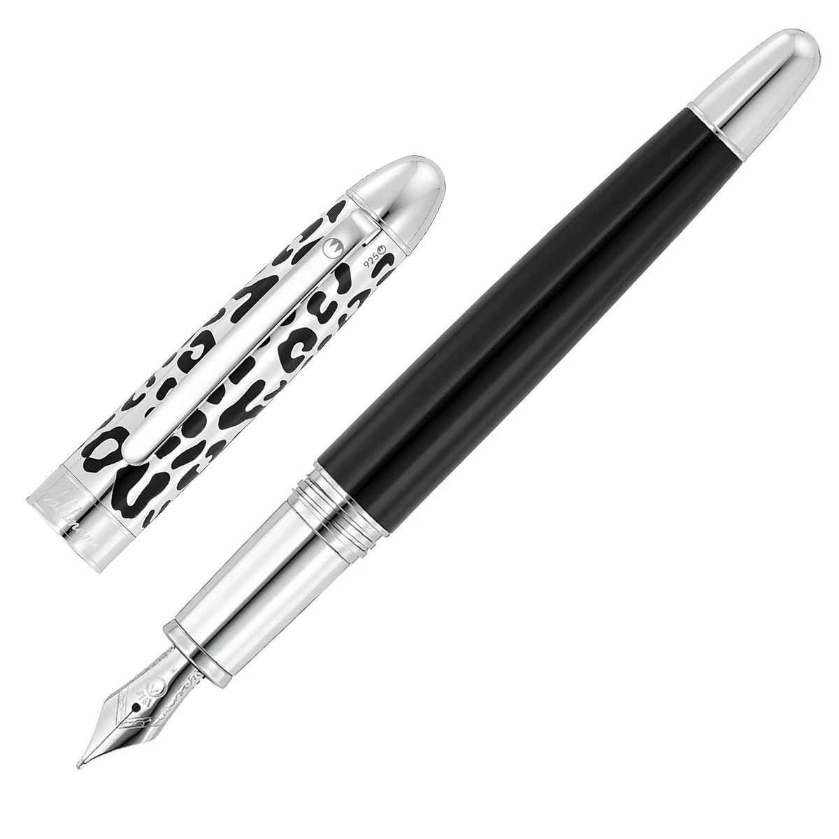 Waldmann Fountain Pen Leopard Black