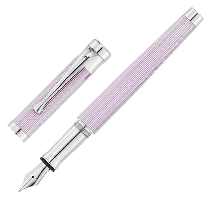 Waldmann, Tango fountain pen, Imagination, guilloche, purple