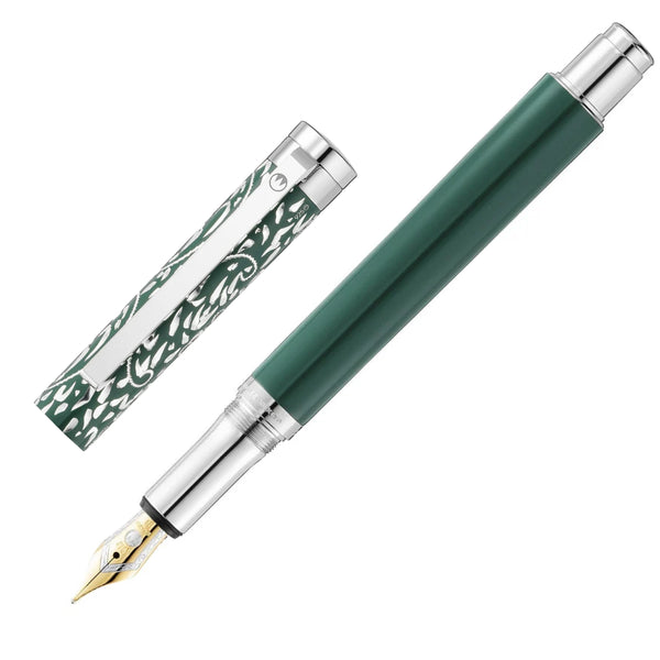 Waldmann, Füller Xetra Vienna Special Ed. Handgravur, 18K Feder, grün