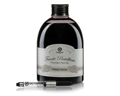 Octopus Fluids Fountain Pen Ink Pastel Colors Pastel Grey Pebble Stone 250 ml