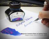 Octopus Fluids Füllhaltertinte Sheen Ink Kollektion Unicorn Blau Ltd. Edt. 30 ml