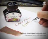 Octopus Fluids Füllhaltertinte Sheen Ink Kollektion Gryphon Braun mit Konverter 30 ml