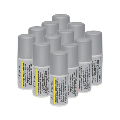 ST Dupont Lighter Box 12 Refills Ltd. Edt., Yellow
