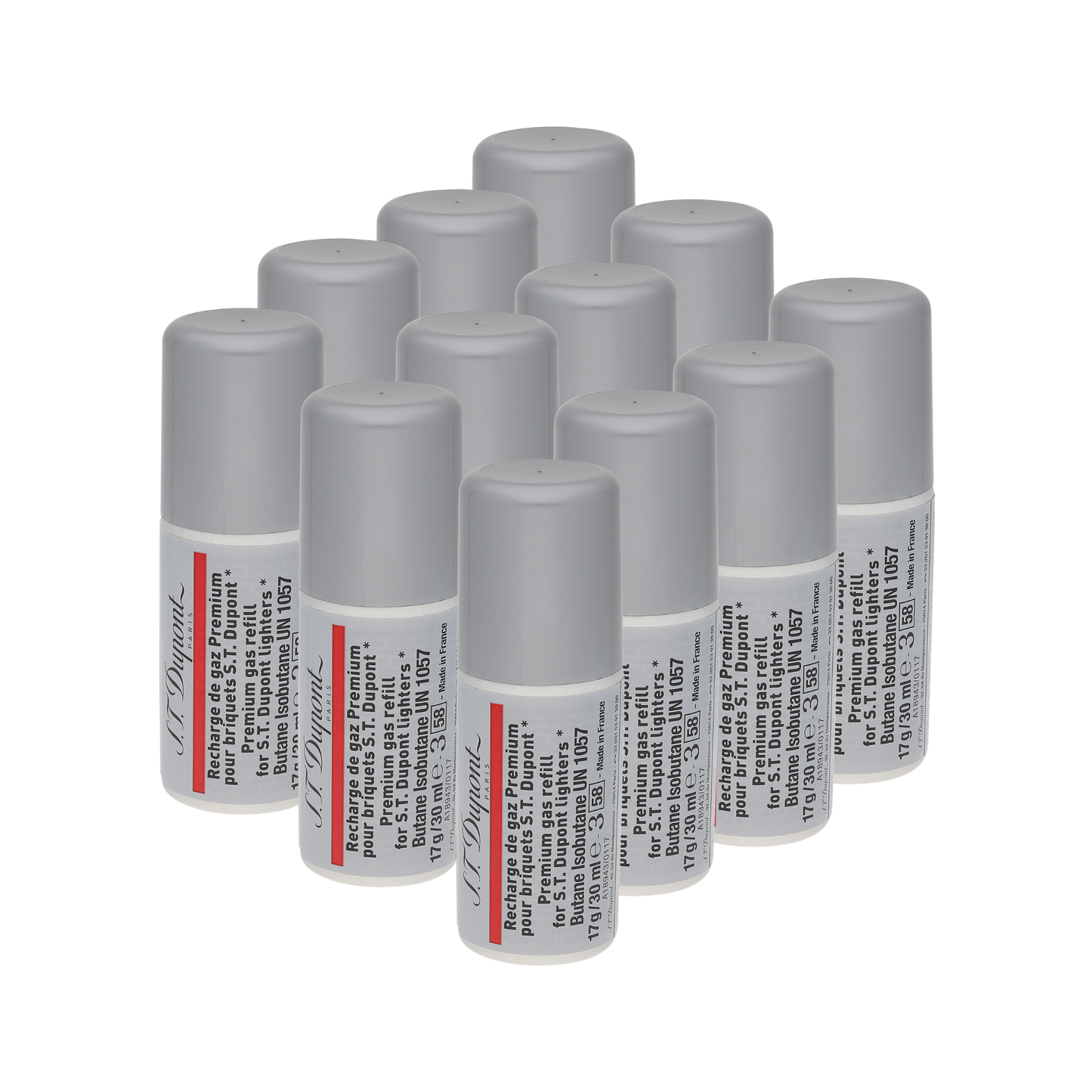 ST Dupont Refills Box 12 Refills Ltd. Edt., Red