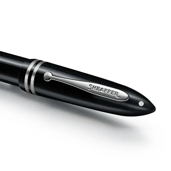 Stylo bille Sheaffer VFM Chrome, Noir