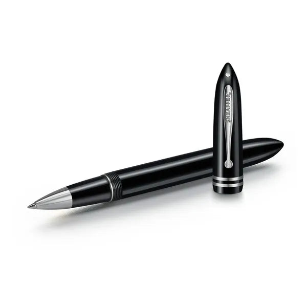 Stylo bille Sheaffer VFM Chrome, Noir