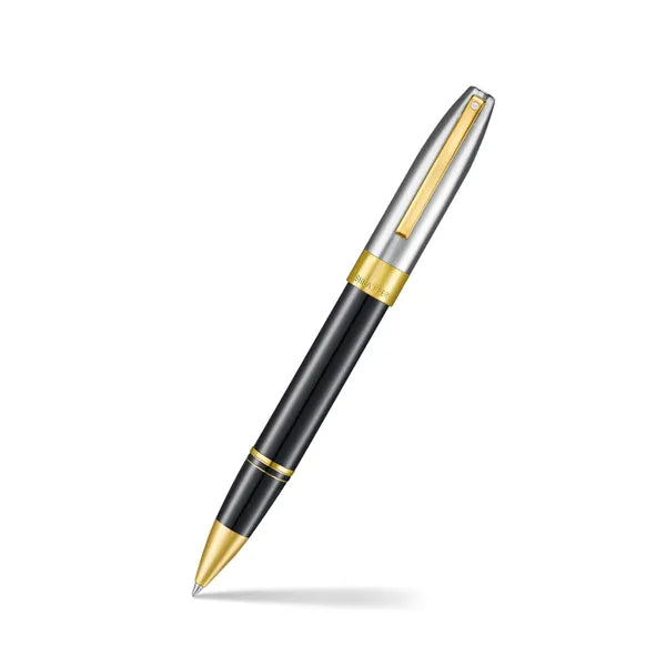 Stylo bille Sheaffer VFM Chrome, Noir