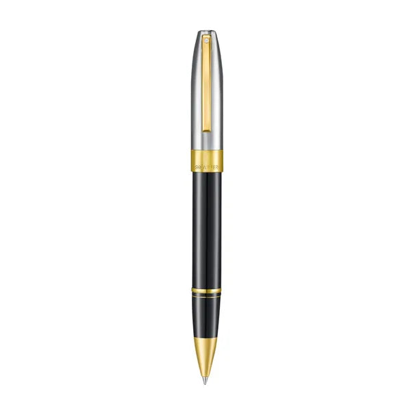 Stylo bille Sheaffer VFM Chrome, Noir