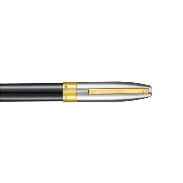 Stylo bille Sheaffer VFM Chrome, Noir