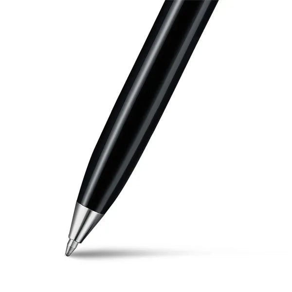 Stylo bille Sheaffer VFM Chrome, Noir
