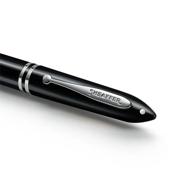 Stylo bille Sheaffer VFM Chrome, Noir