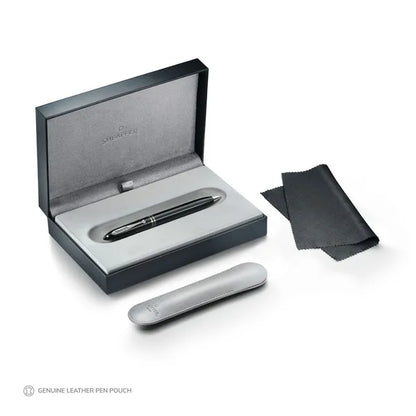 Stylo bille Sheaffer VFM Chrome, Noir