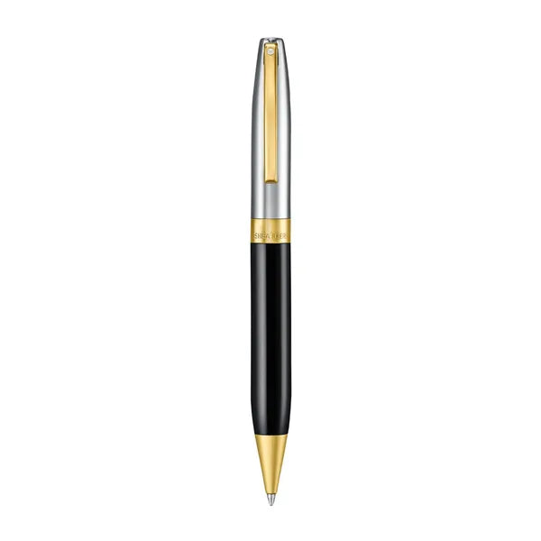 Stylo bille Sheaffer VFM Chrome, Noir