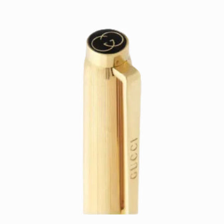 Gucci, Kugelschreiber mit Etui - Interlocking G, Gold