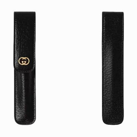 Gucci, Kugelschreiber mit Etui - Interlocking G, Gold