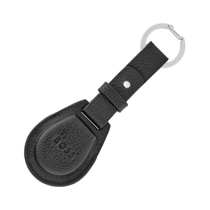 HUGO BOSS, Schlüsselanhänger mit AirTag-Halter Classic Grained, Black