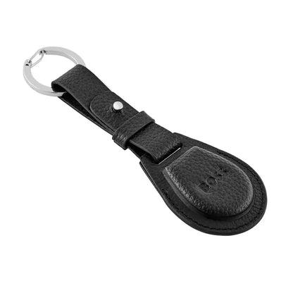 HUGO BOSS, Schlüsselanhänger mit AirTag-Halter Classic Grained, Black