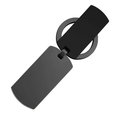 HUGO BOSS, Schlüsselring, Double B Diamond, Black