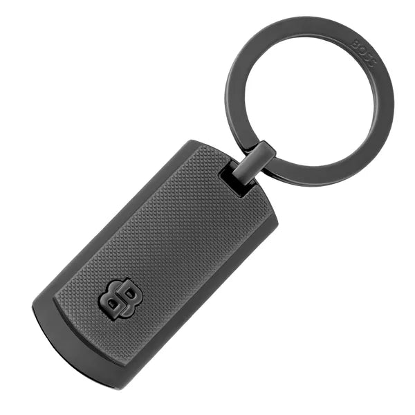 HUGO BOSS, Schlüsselring Double B Diamond, Gun