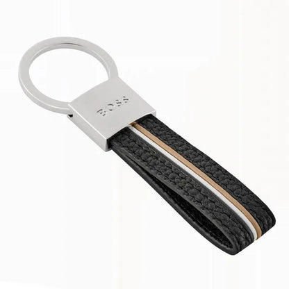 HUGO BOSS, Schlüsselring Iconic, Black