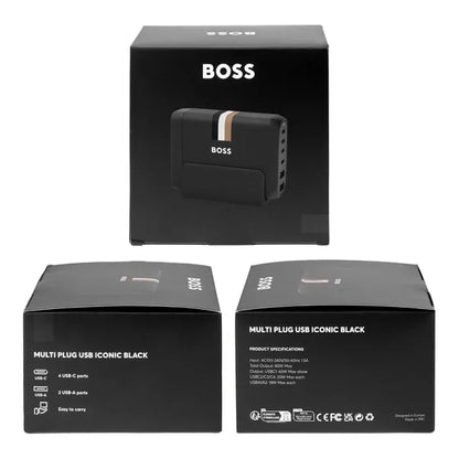 HUGO BOSS, Portefeuille, Noir iconique