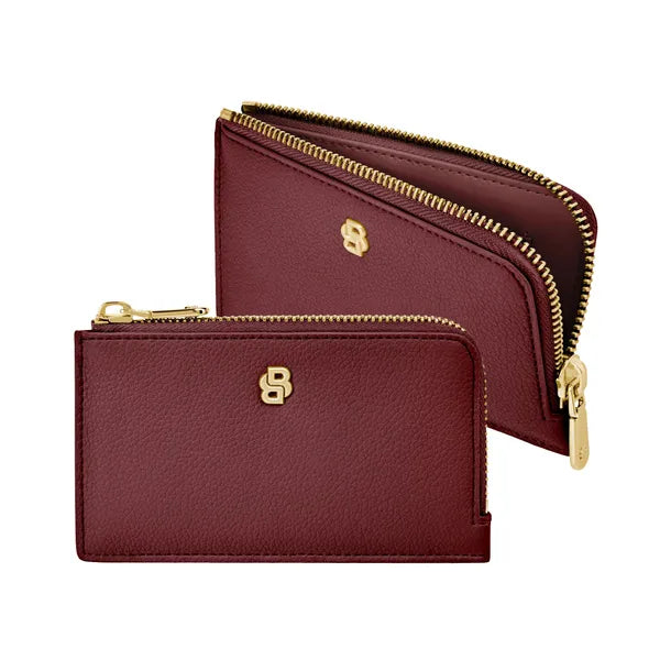 HUGO BOSS, Kartenhalter Signature Lady, Burgundy