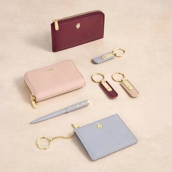 HUGO BOSS, Kartenhalter Signature Lady, Burgundy