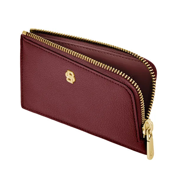 HUGO BOSS, Kartenhalter Signature Lady, Burgundy
