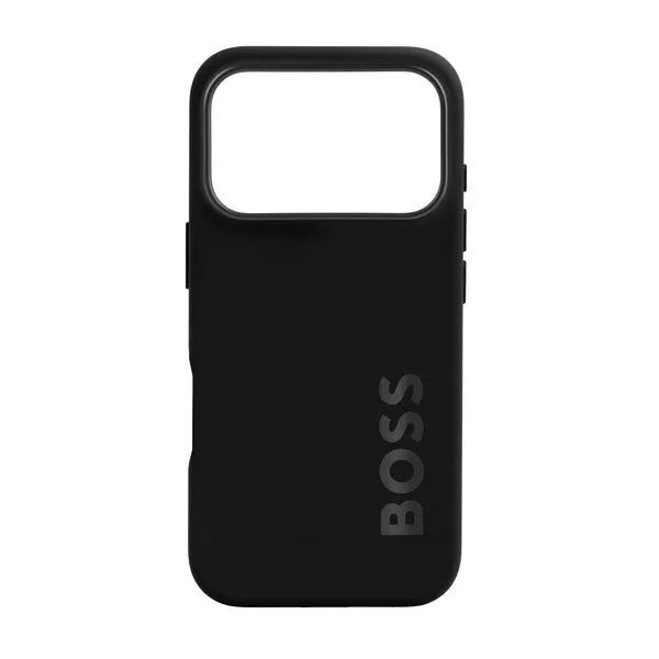 HUGO BOSS Phone Case Edge iPhone 16, black