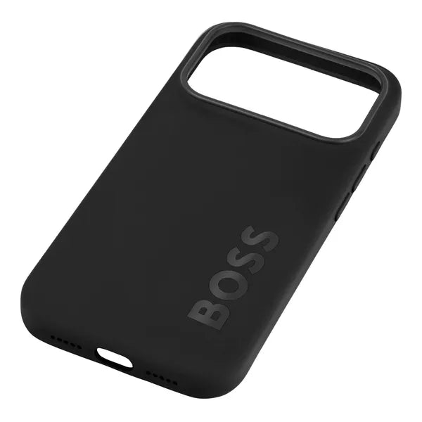HUGO BOSS, Handyhülle Edge iPhone 17 Pro, Black