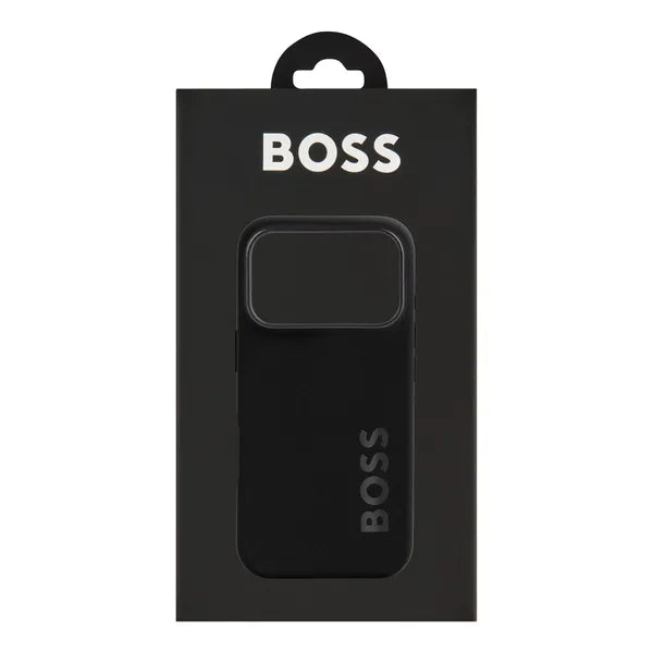 HUGO BOSS, Handyhülle Edge iPhone 17 Pro, Black